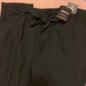 Black paper bag pants NWT SOLD